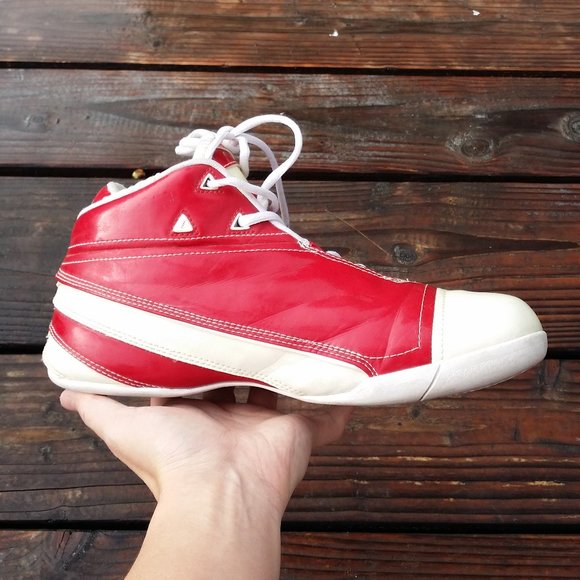 Rare Men Converse Dwyane Wade 1.3 Mid Christmas Candy Cane Basketball Sneakers main image 5